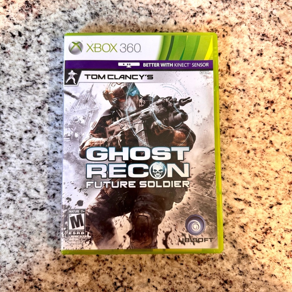 Tom Clancy's Ghost Recon: Future Soldier (Microsoft Xbox 360, 2012) CIB